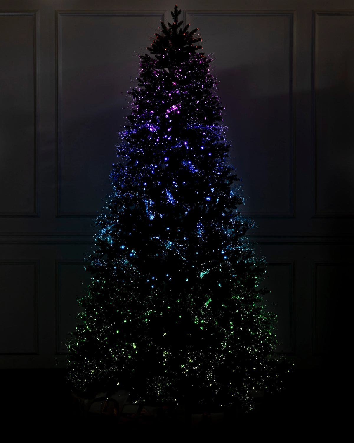 Árvore de Natal Broadway com Fibra Óptica — 5