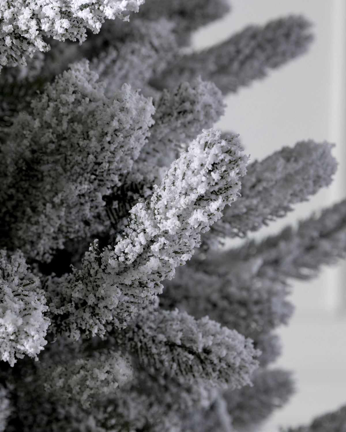 Árvore de Natal Pinheiro Branco de Vermont Nevado — 4
