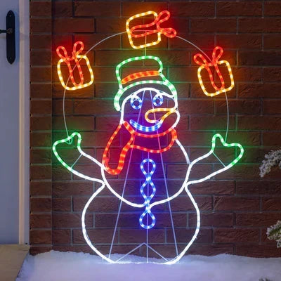 Boneco de Neve em LED — 4
