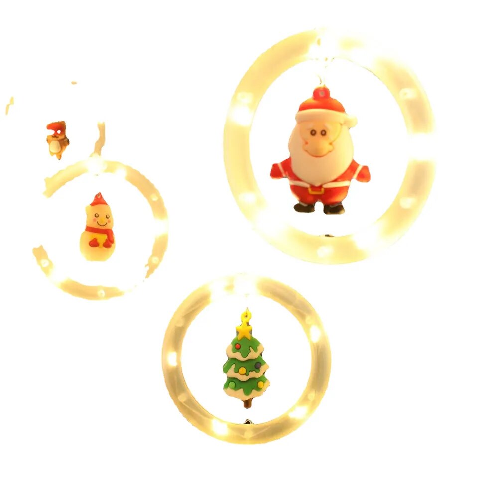 Cortina de Luzes Decoração Natal em LED — 6