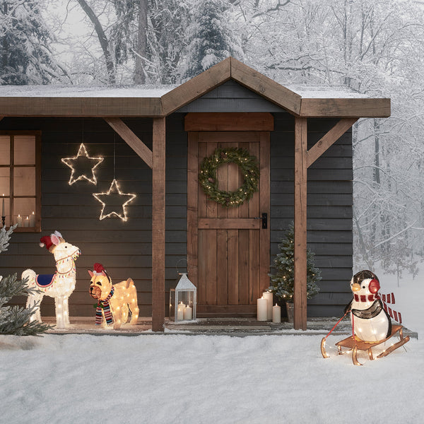 Figura de Natal do Bulldog Francês — 5