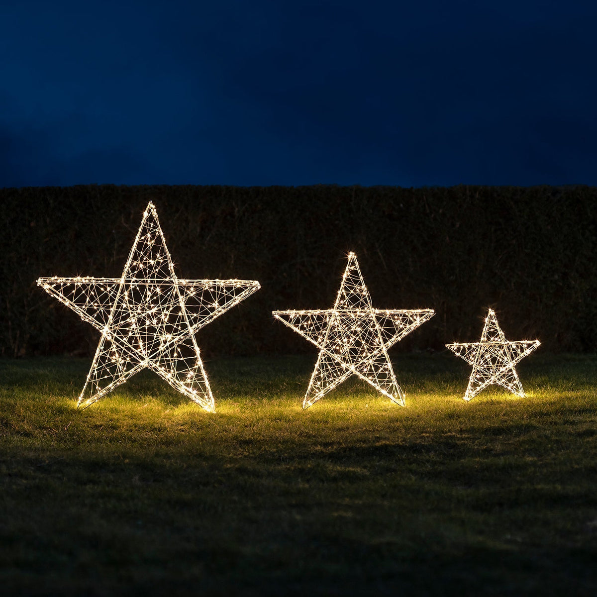 Luz estrela LED pequena para interior e exterior — 6